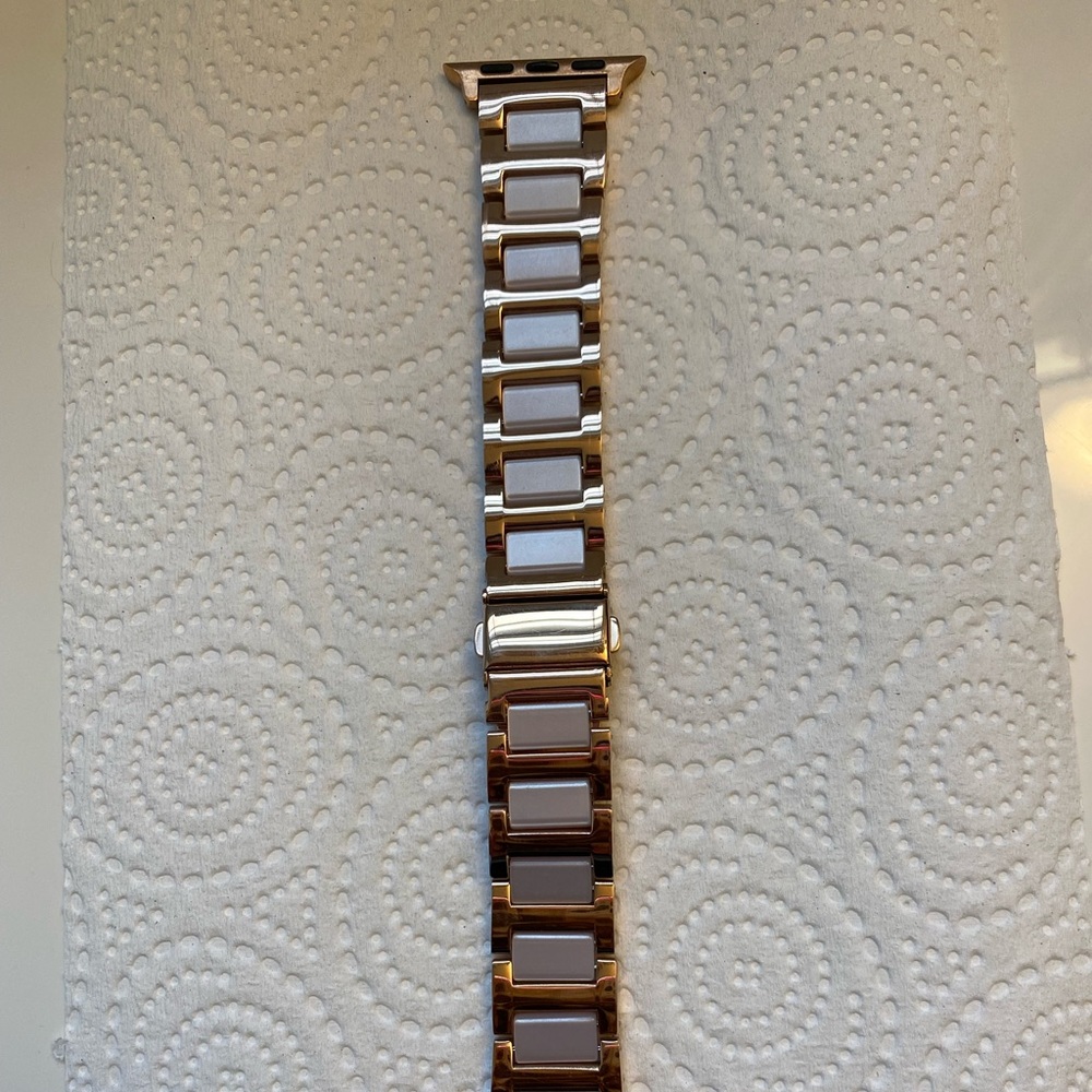 Cylo Link stainless/silicone watch band